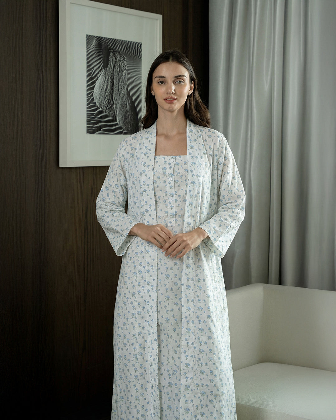 Bluebell Morning Robe