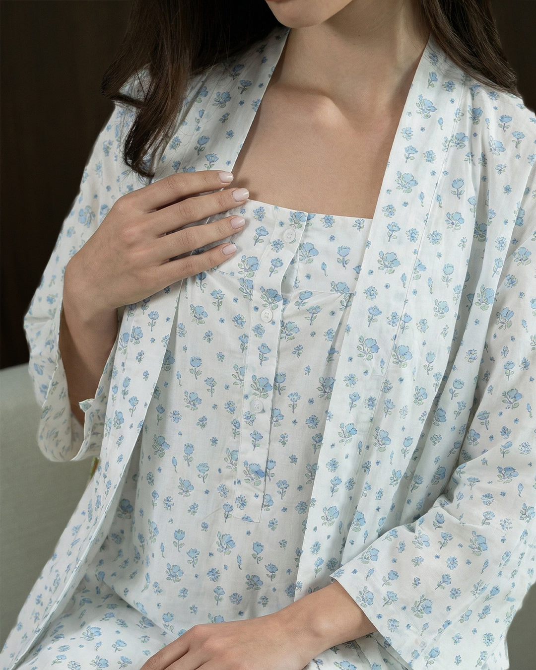Bluebell Morning Robe